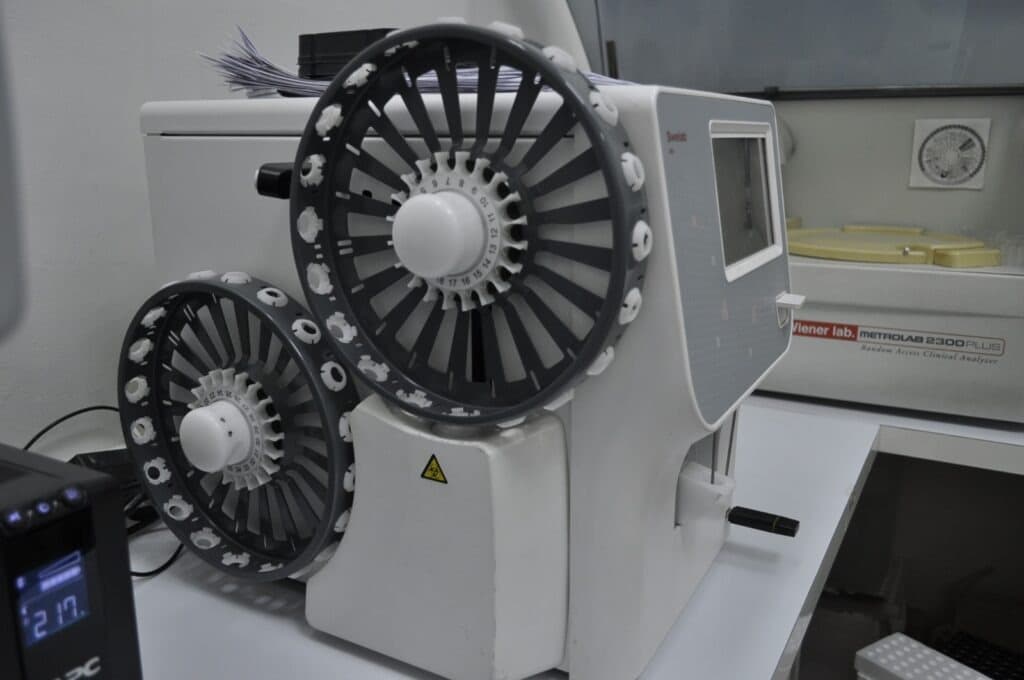Equipamiento del laboratorio 2